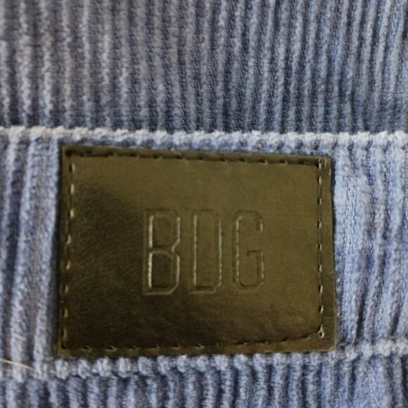 BDG Urban Outfitters Women's Corduroy Mom Jeans High Rise Tapered Blue Size 28 - Picture 8 of 8
